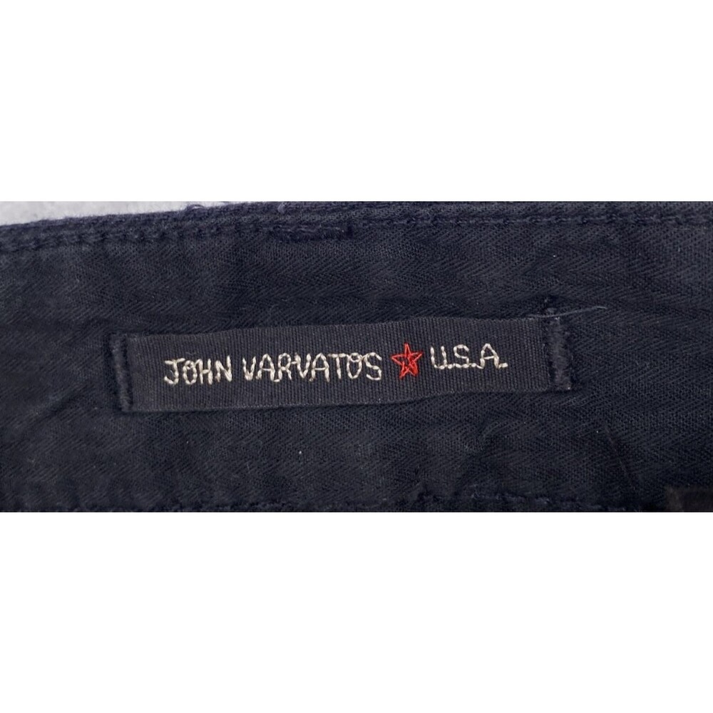John Varvatos Star USA Black Jeans 30RG Slim Straight Button Fly Pants 30x32 - Picture 7 of 10